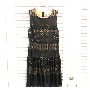 CeCe by Cynthia Steffe black lace dress size 8